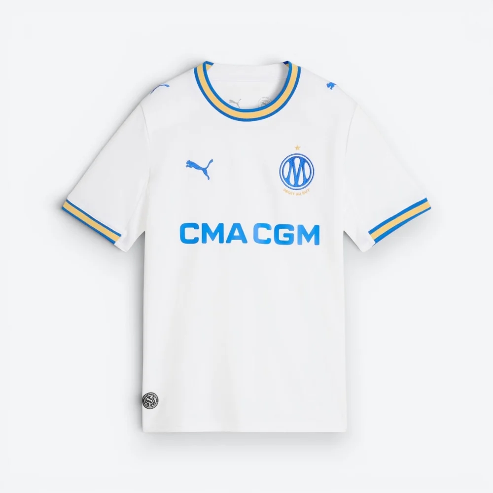 Ligue 1-OM 2026/2027 Home Jersey for Kids