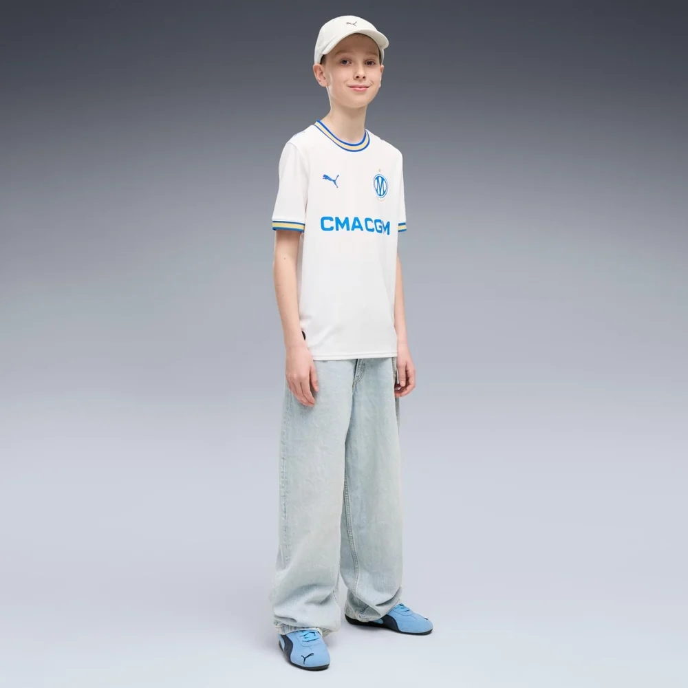 Ligue 1-OM 2026/2027 Home Jersey for Kids