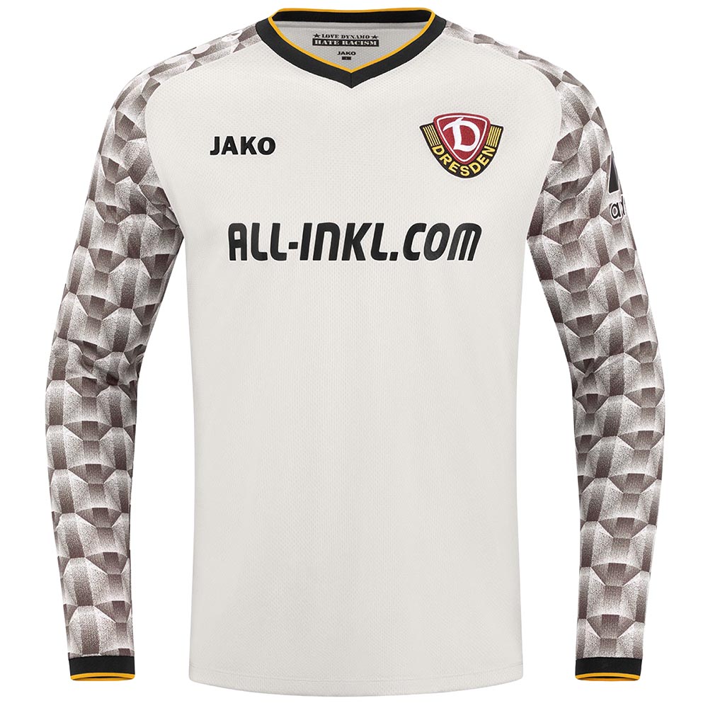 JAKO Spielertrikot HERREN LANGARM 26/27 AWAY cremeweiß