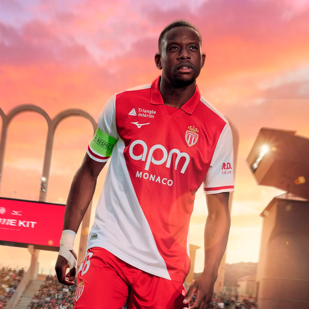 Ligue 1-AS Monaco 2026/2027 Home Jersey Juniors 