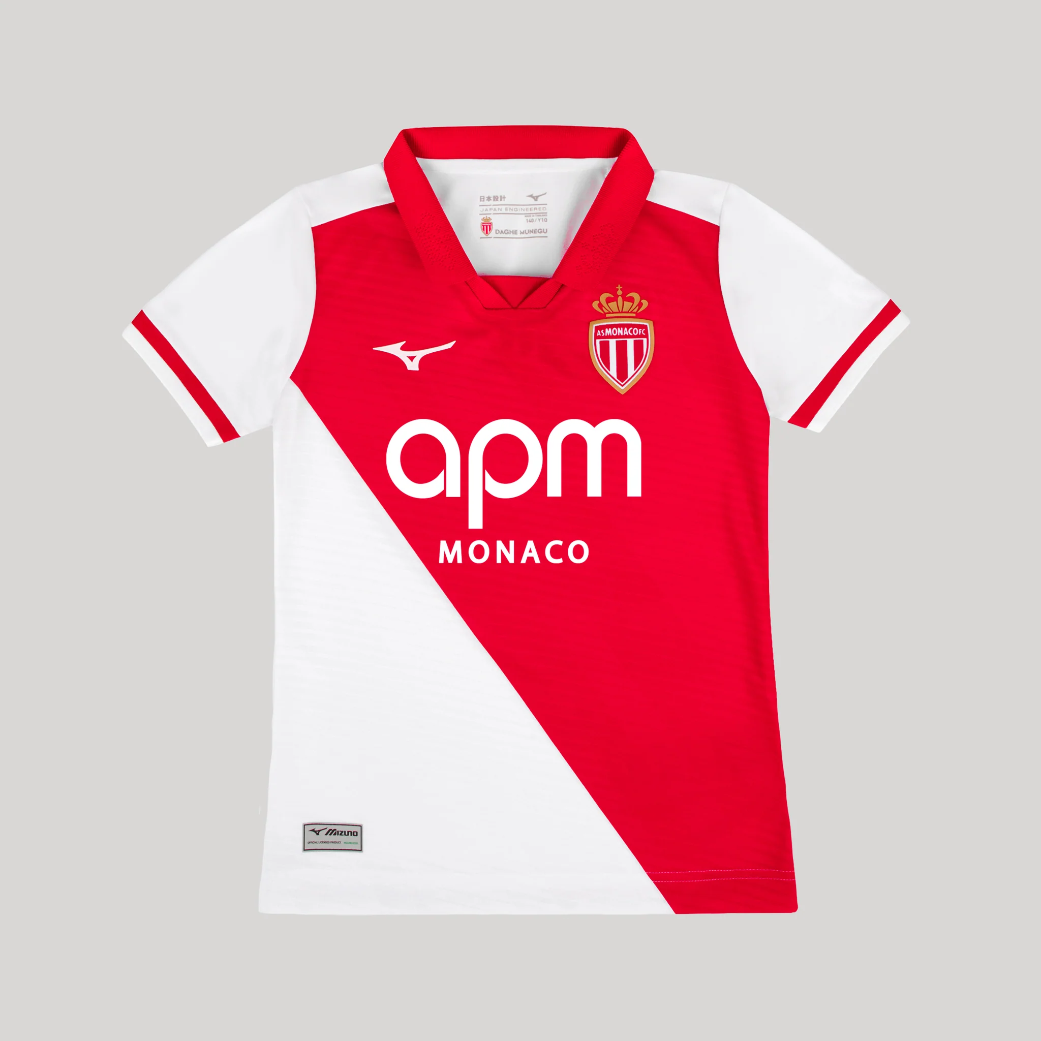 Ligue 1-AS Monaco 2026/2027 Home Jersey Juniors 