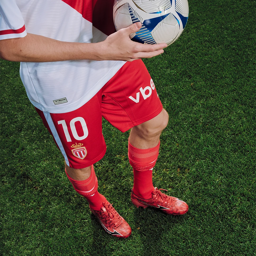 Ligue 1-AS Monaco 2026/2027 Home Shorts Juniors  