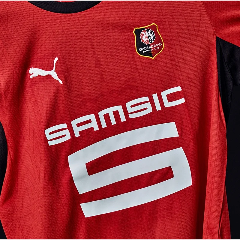 Ligue 1-Rennes 2026/2027 MAILLOT DOMICILE JUNIOR 