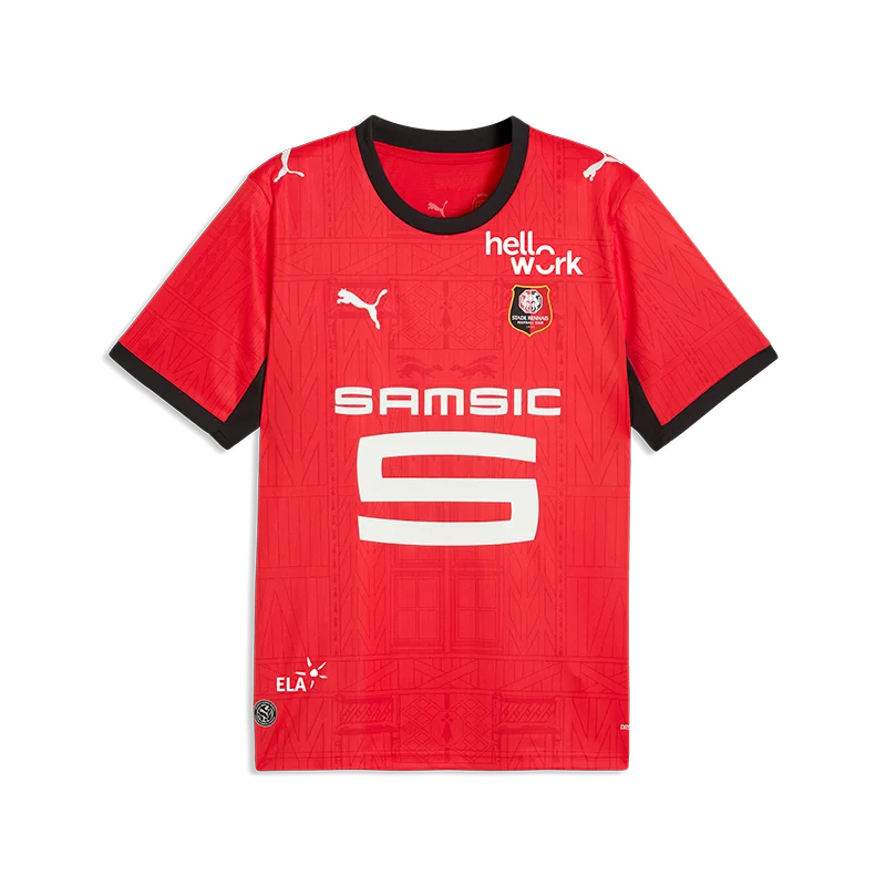 Ligue 1-Rennes 2026/2027 MAILLOT DOMICILE JUNIOR 