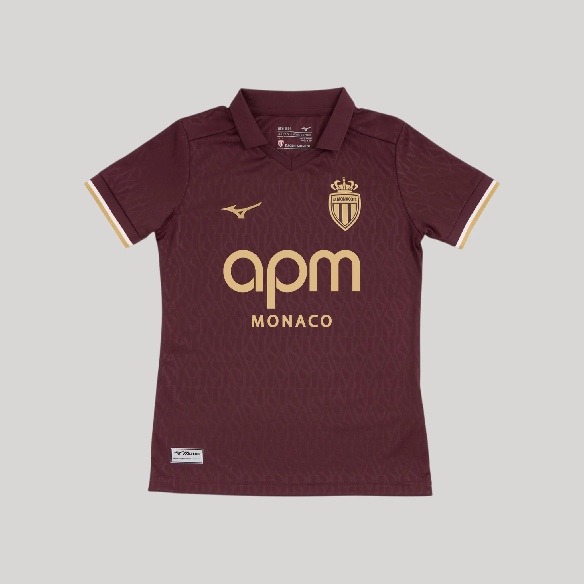 Ligue 1-AS Monaco 2026/2027 Away Jersey Juniors