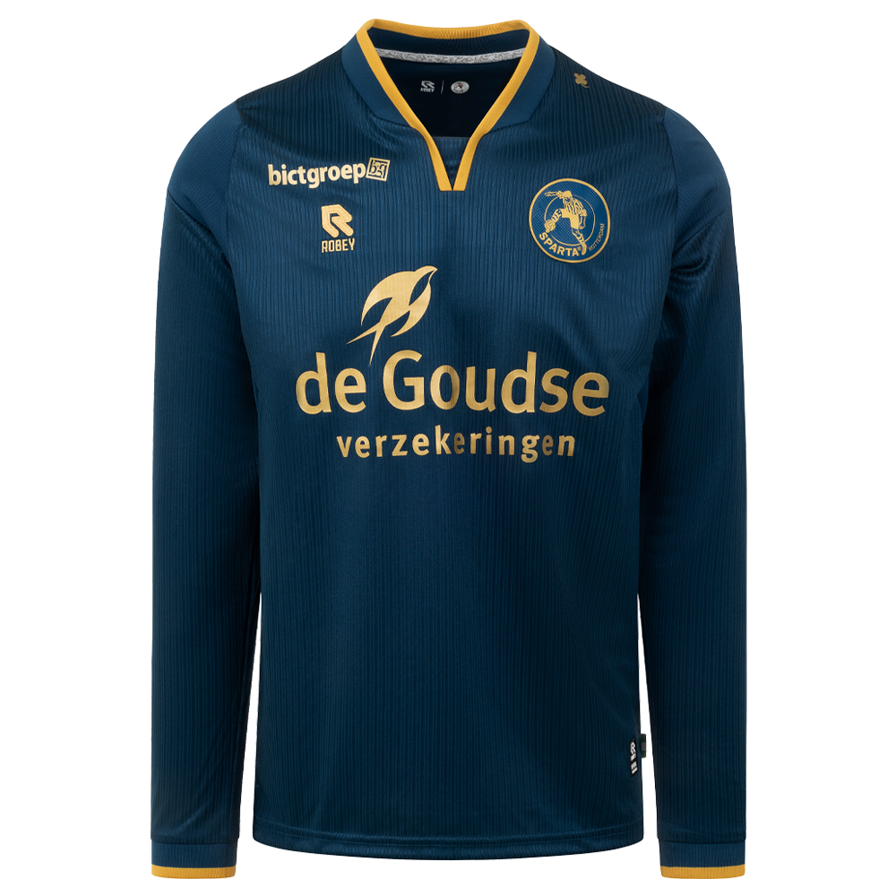 Heren Sparta Rotterdam 2024/25 Uit Long Sleeve Shirt [=Eredivisie-Sparta Rotterdam=]