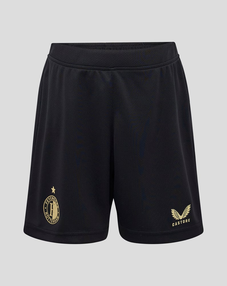 Jongens Feyenoord 2024/25 Vierde Shorts [=Eredivisie-Feyenoord=]
