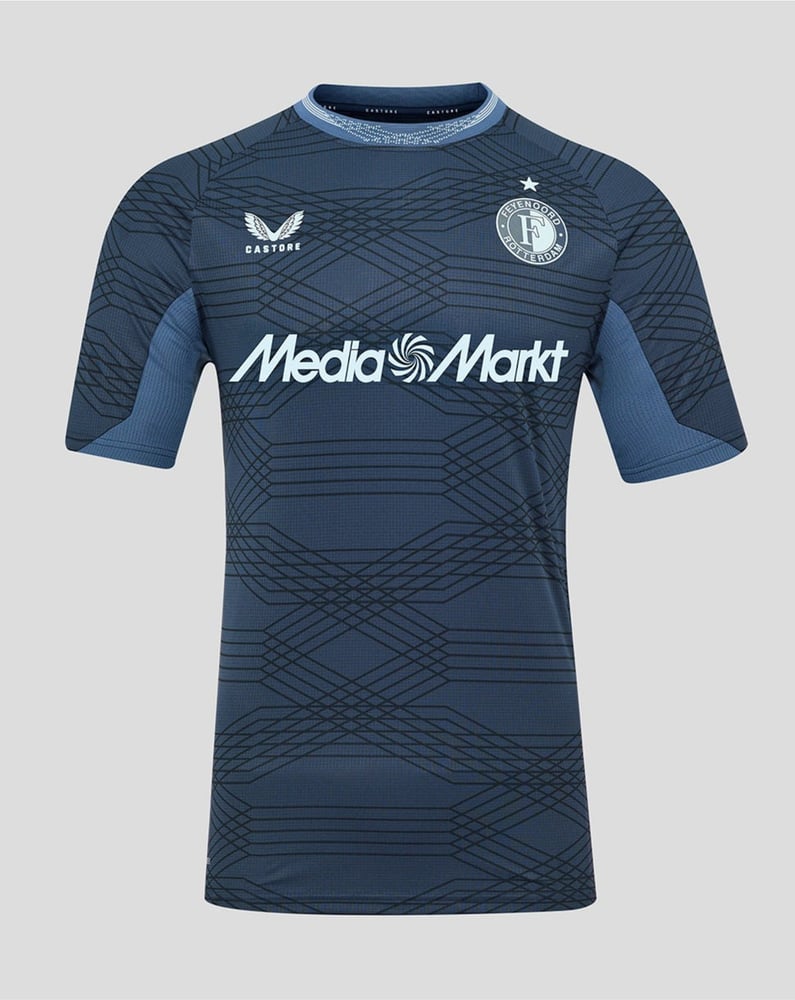Kind Feyenoord 2025/26 Uitshirt [=Eredivisie-Feyenoord=]