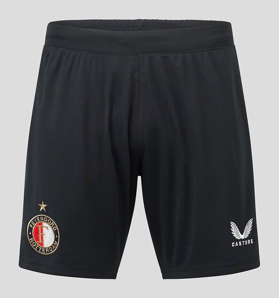 Dames Feyenoord 2023/24 Thuis Shorts [=Eredivisie-Feyenoord=]