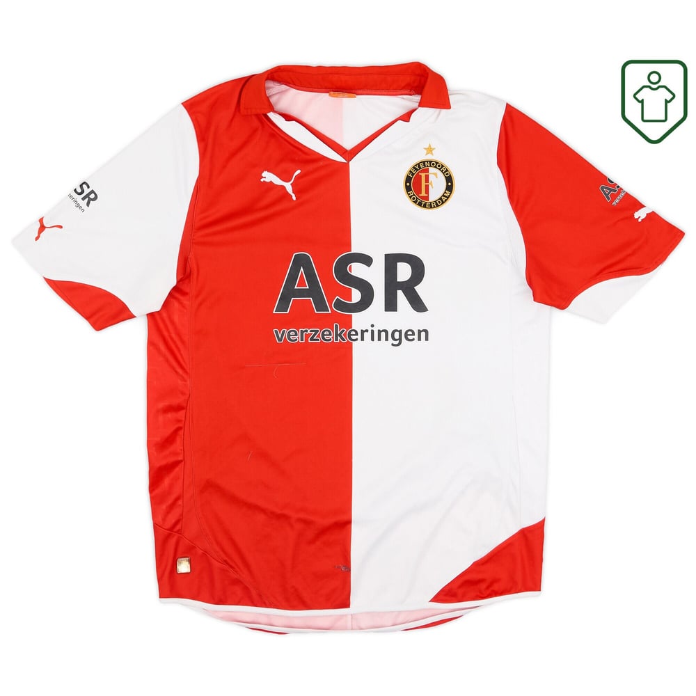 Heren Feyenoord 2010/11 Thuis Retro Shirt [=Eredivisie-Feyenoord=]