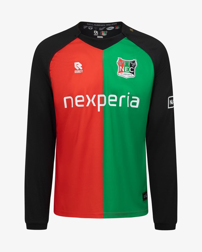 Kind N.E.C. Nijmegen 2025/26 Thuis Longsleeve Shirt 3 [=Eredivisie-N.E.C. Nijmegen=]
