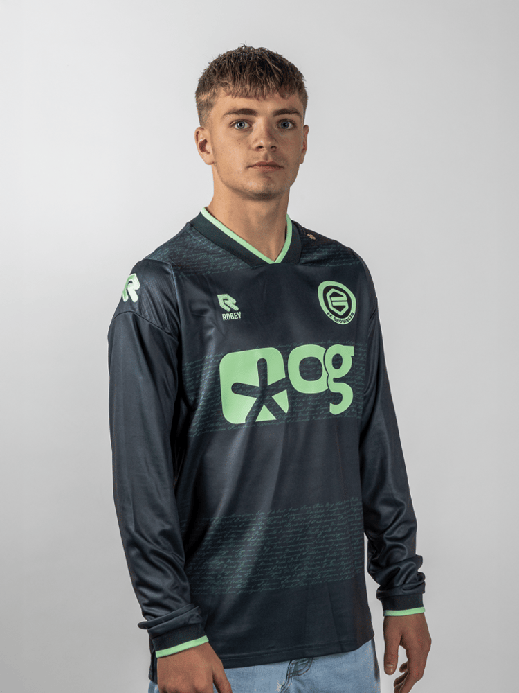 Heren FC Groningen 2024/25 Uit Lange Mouw Shirt [=Eredivisie-FC Groningen=]