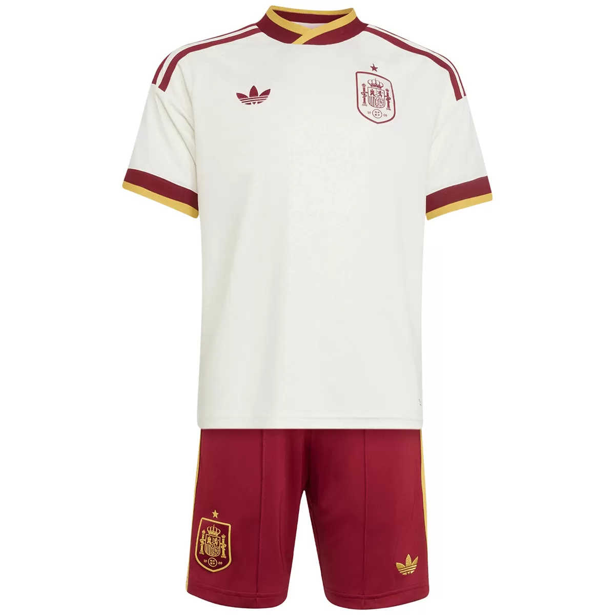 Kids Spain Away Jersey Kit World Cup 2026