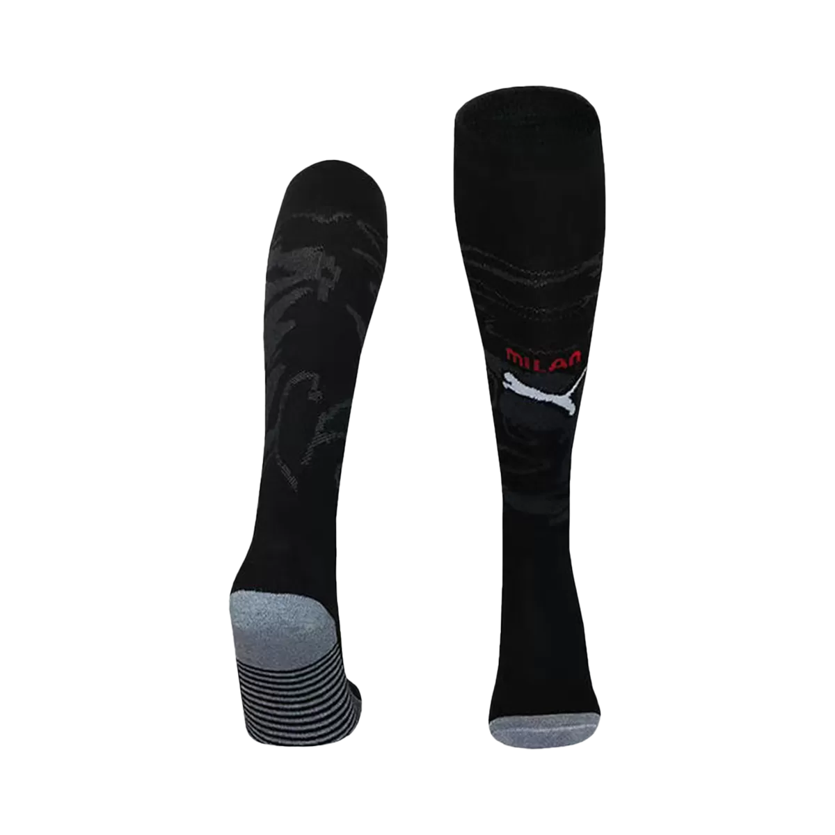 AC Milan Home Adult/Kids Socks – Black 2025/26