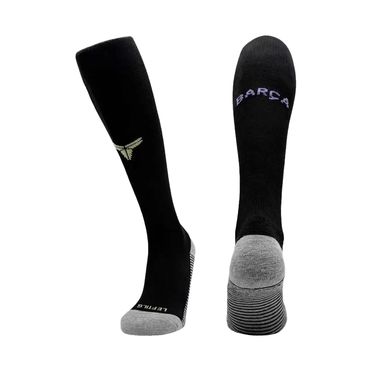 Barcelona Away Adult/Kids Socks – Black 2025/26