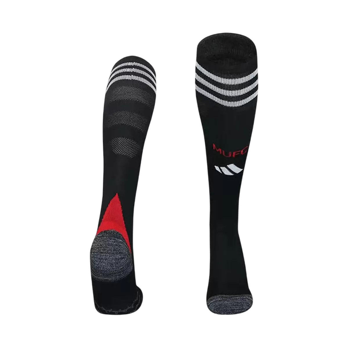 Manchester United Home Adult/Kids Socks – Black 2025/26