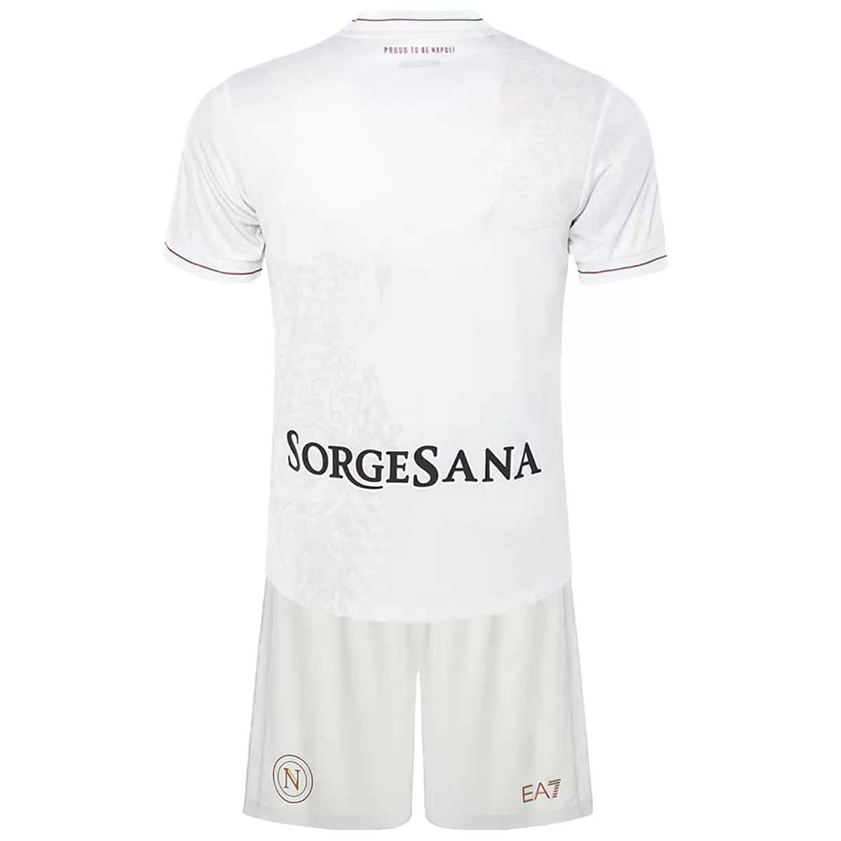 Kids Napoli Away Jersey Kit 2025/26