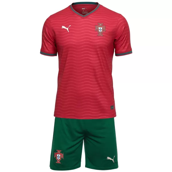 Kids Portugal Home Jersey Kit World Cup 2026