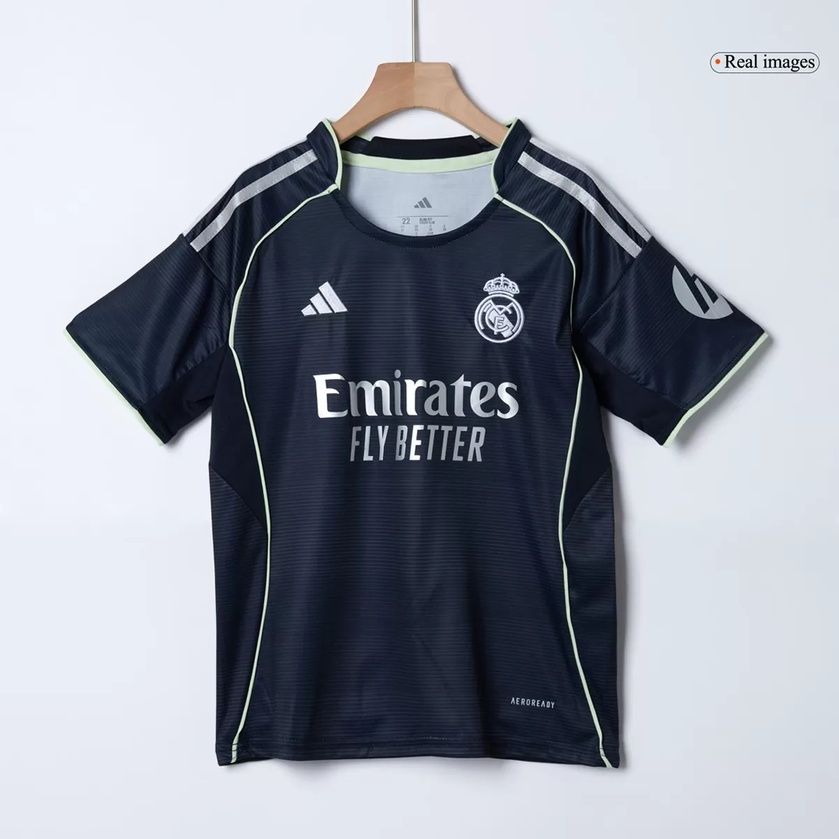 Kids Real Madrid Away Jersey Full Kit 2025/26