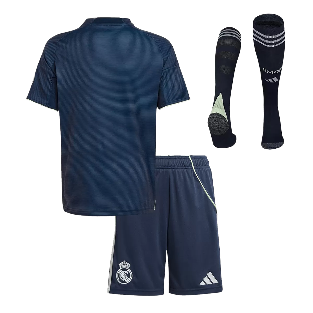 Kids Real Madrid Away Jersey Full Kit 2025/26