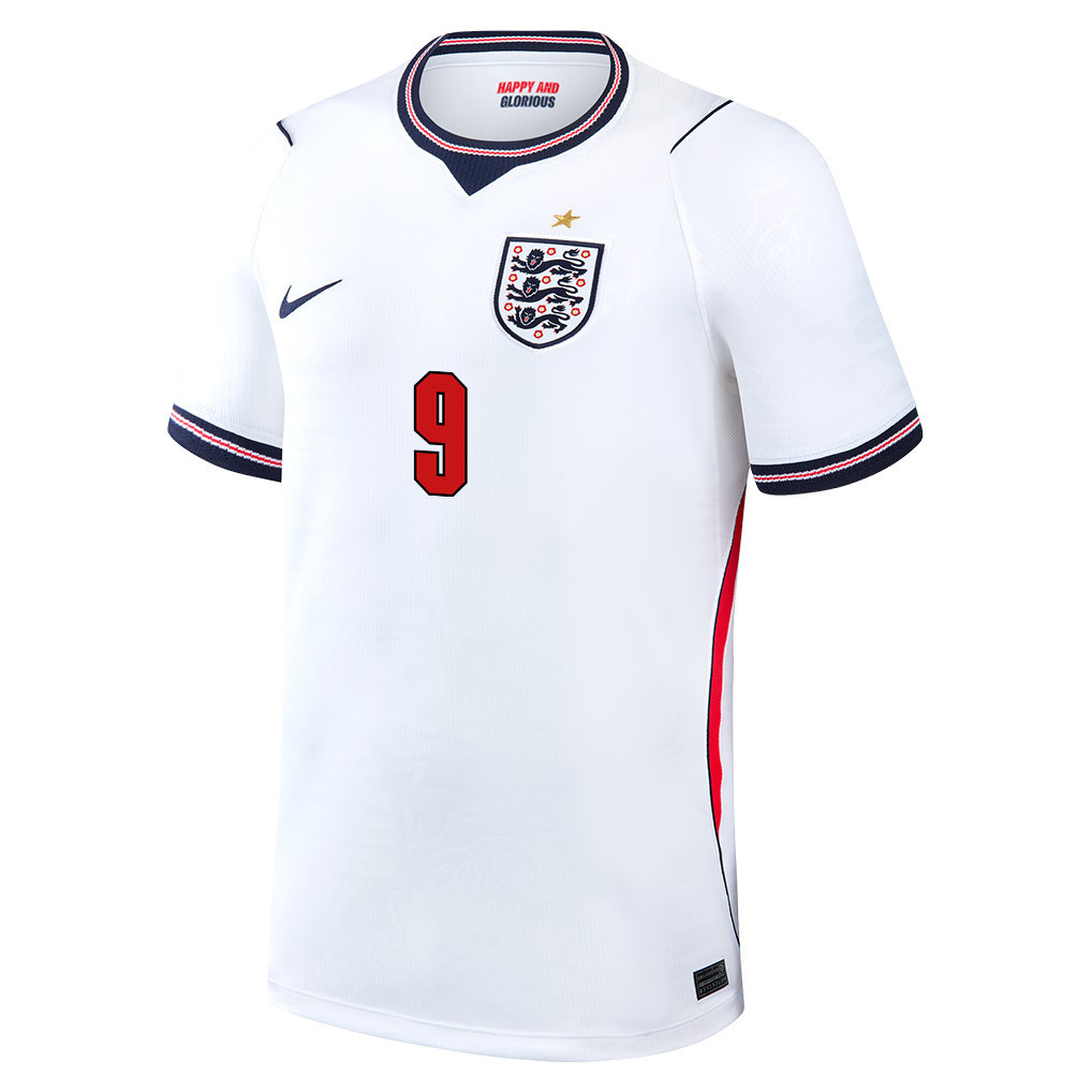 Harry Kane 9 Englische Nationalmannschaft 2026 Herren Heimtrikot – Weiß
