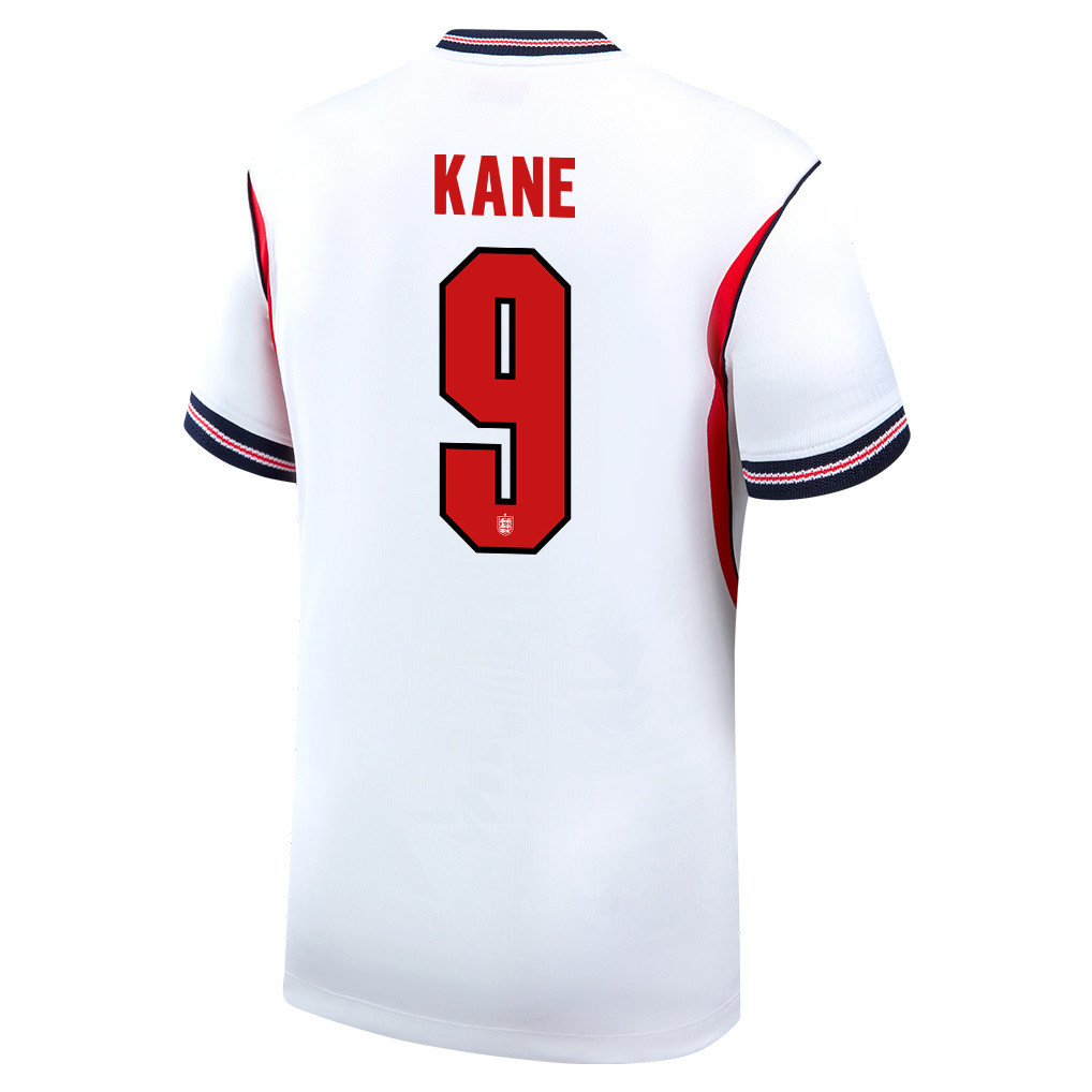 Harry Kane 9 Englische Nationalmannschaft 2026 Herren Heimtrikot – Weiß