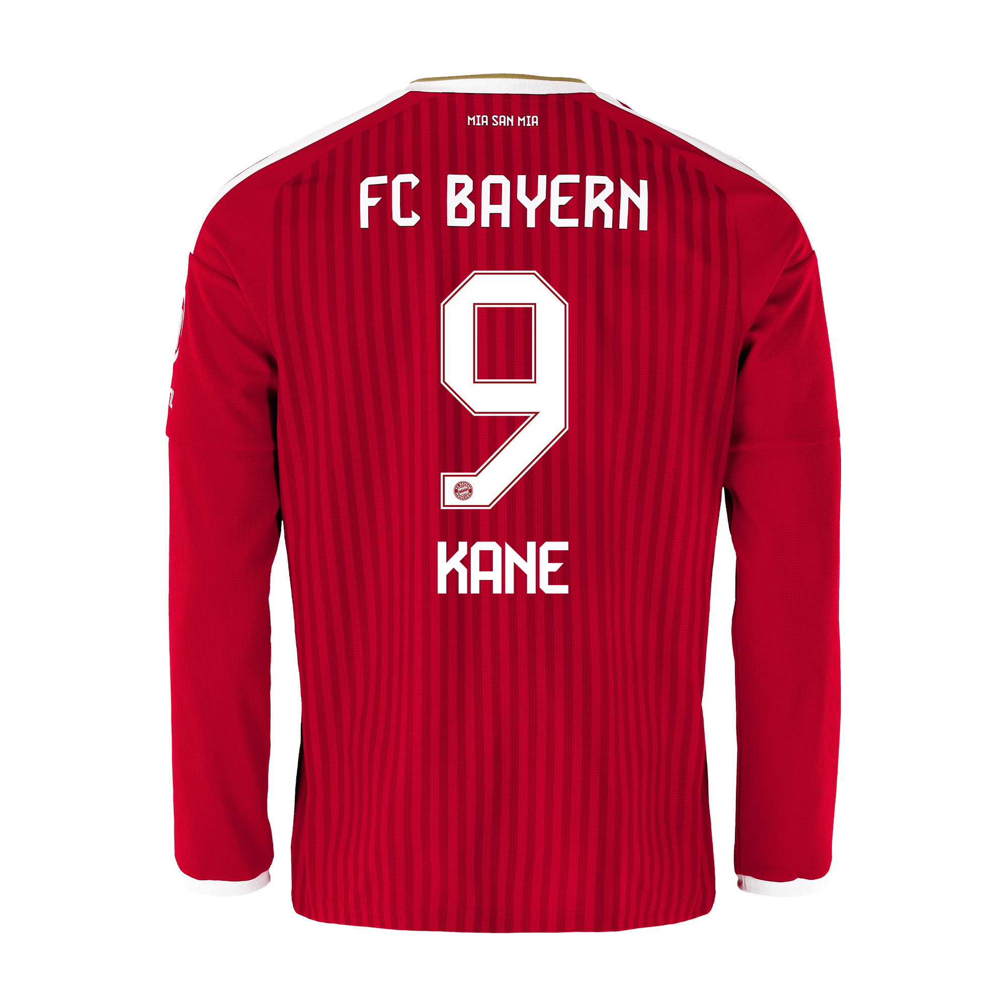 Harry Kane 9 Bayern München 2026/27 Herren Langarm Heimtrikot – Rot