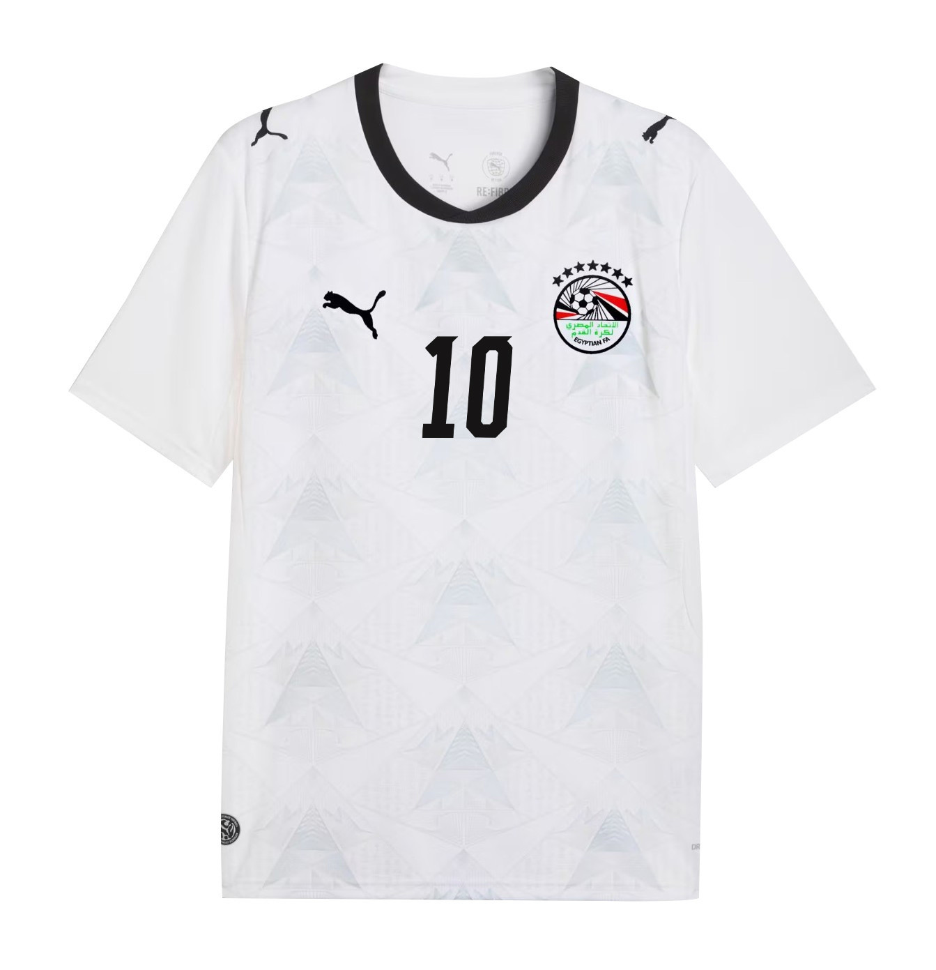 Mohamed Salah 10 Ägyptische Nationalmannschaft 2026 Herren Auswärtstrikot – Weiß