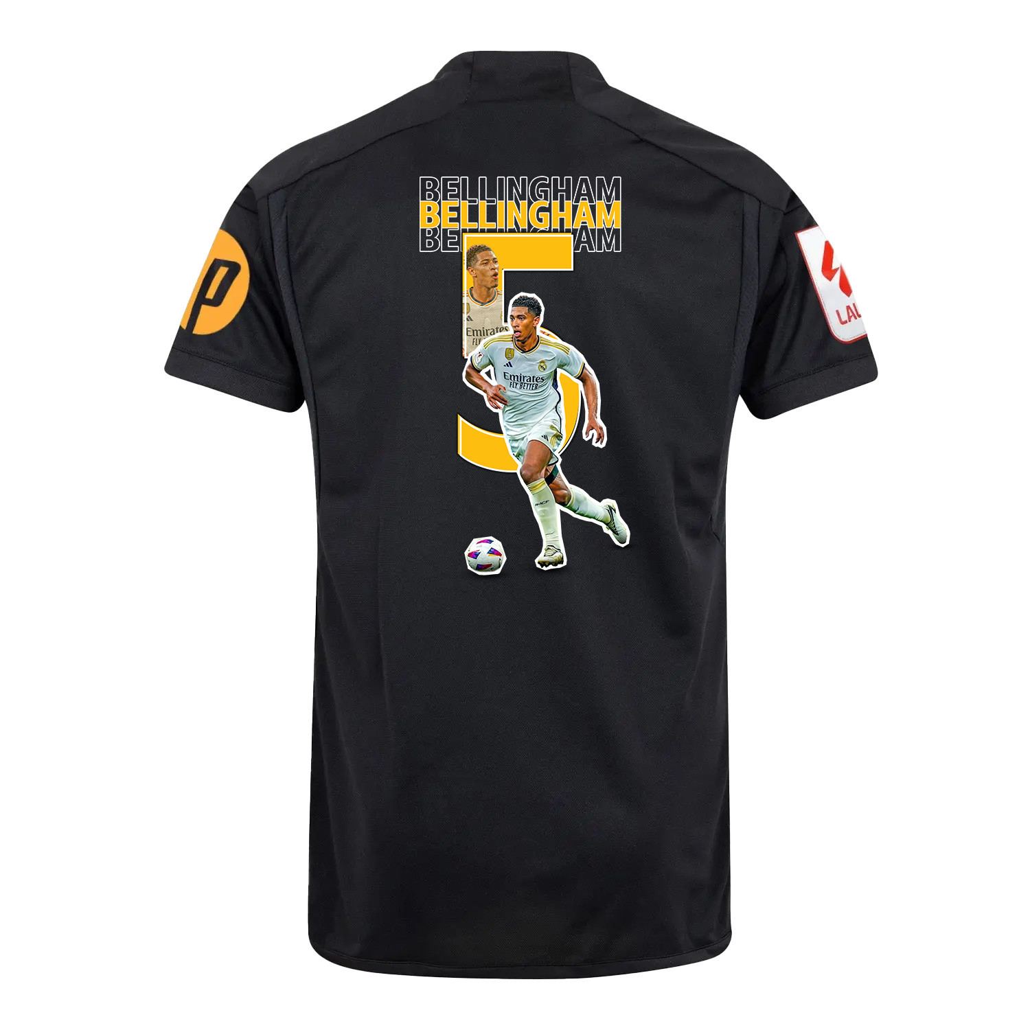Jude Bellingham 5 Real Madrid Art Design Drittes Trikot – Herren