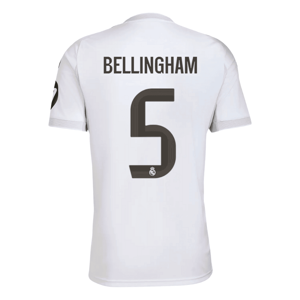 Jude Bellingham 5 Real Madrid 2025/26 Heimtrikot Herren – Weiß