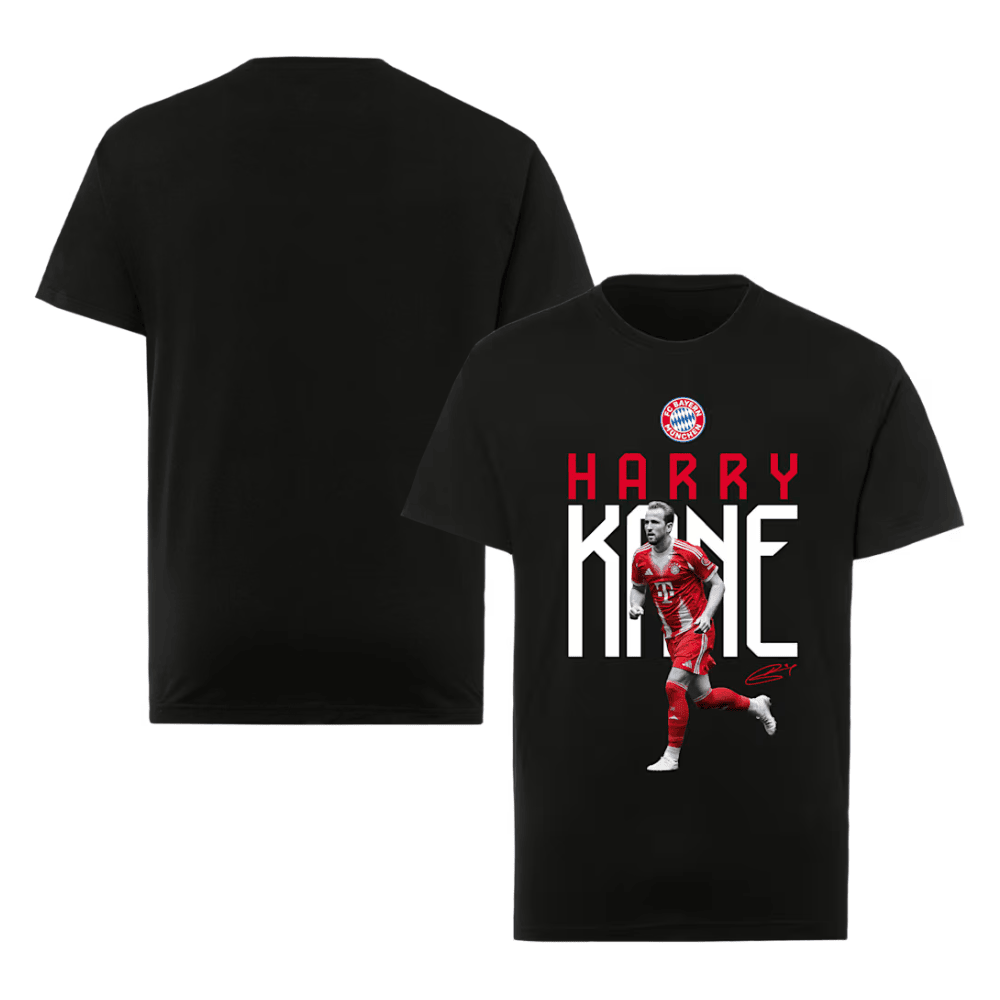 Harry Kane Unterschrift Bayern München Unisex T-shirt – Schwarz