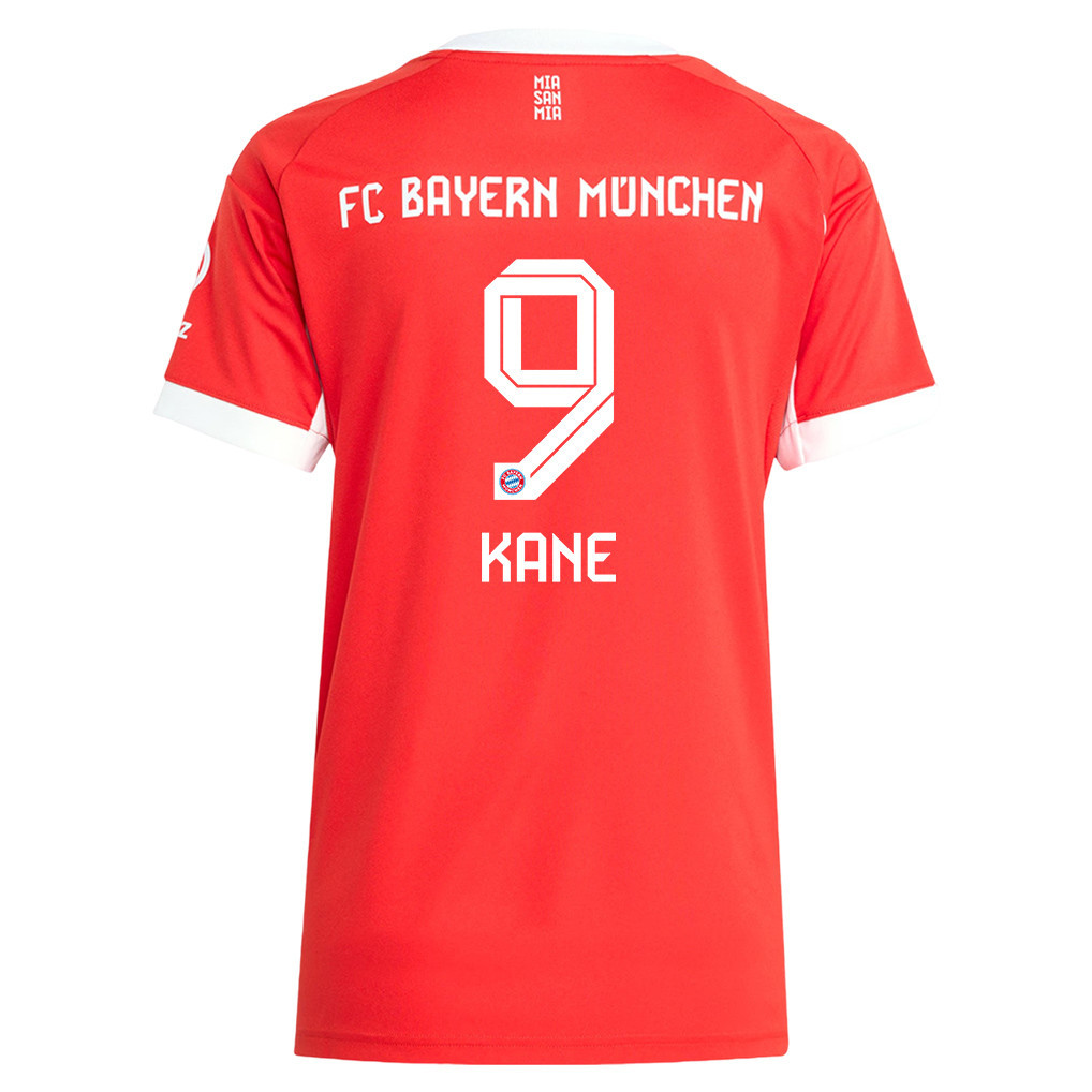 Harry Kane 9 Bayern München Heimtrikot 2025/26 Damen – Rot