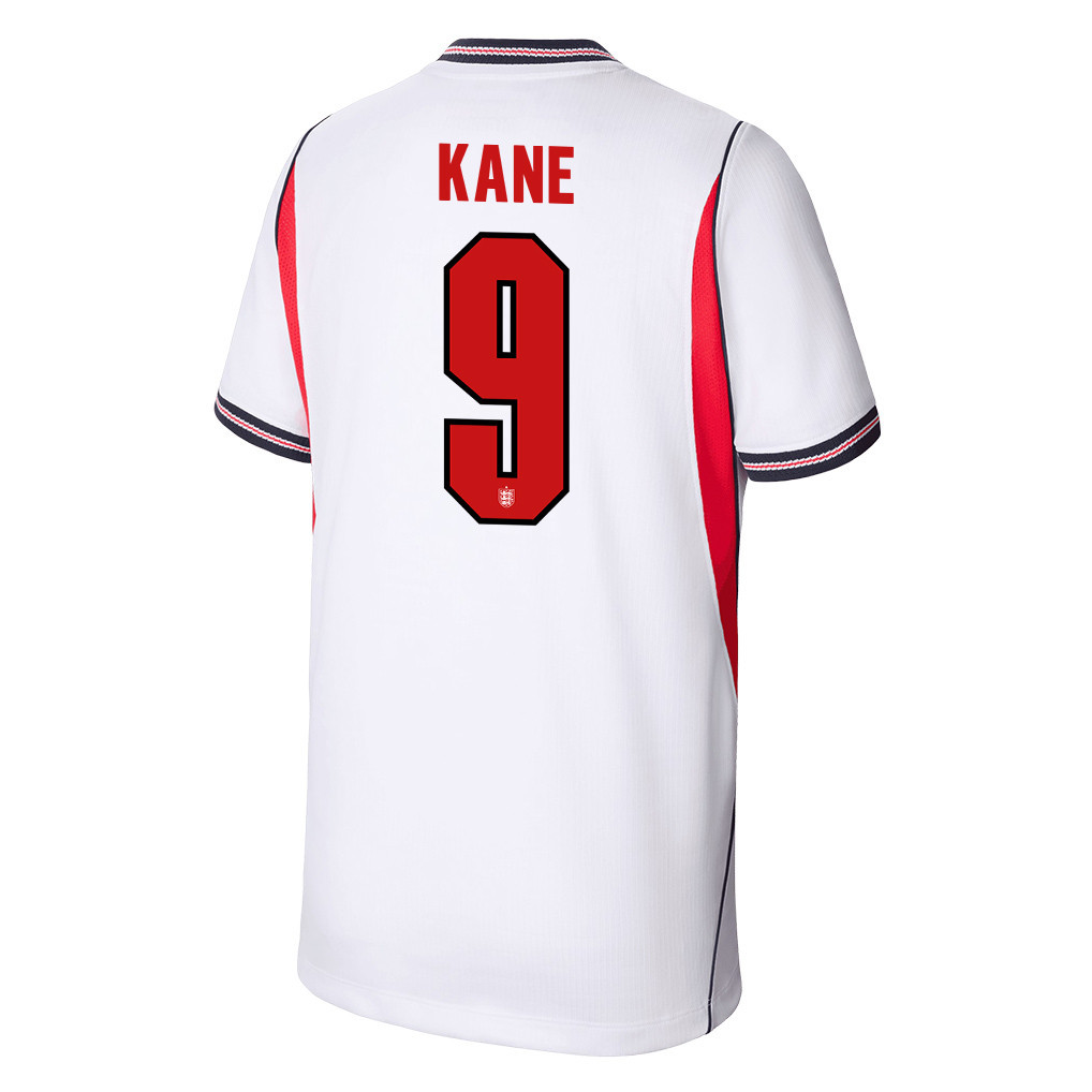 Harry Kane 9 England Nationalmannschaft Jugend 2026 Heimtrikot – Weiß