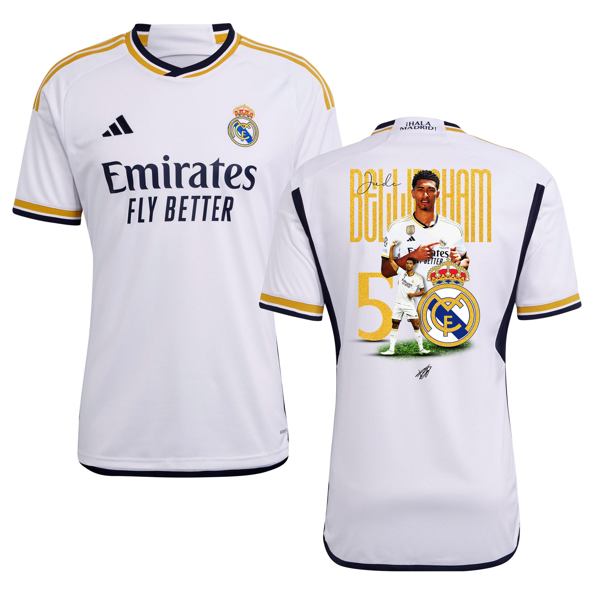 Jude Bellingham 5 Real Madrid Legacy Of A Legend Heimtrikot – Herren