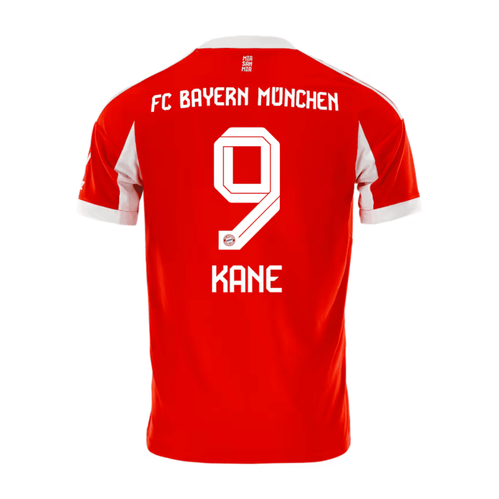 Harry Kane 9 Bayern München 2025/26 Heimtrikot Herren – Rot