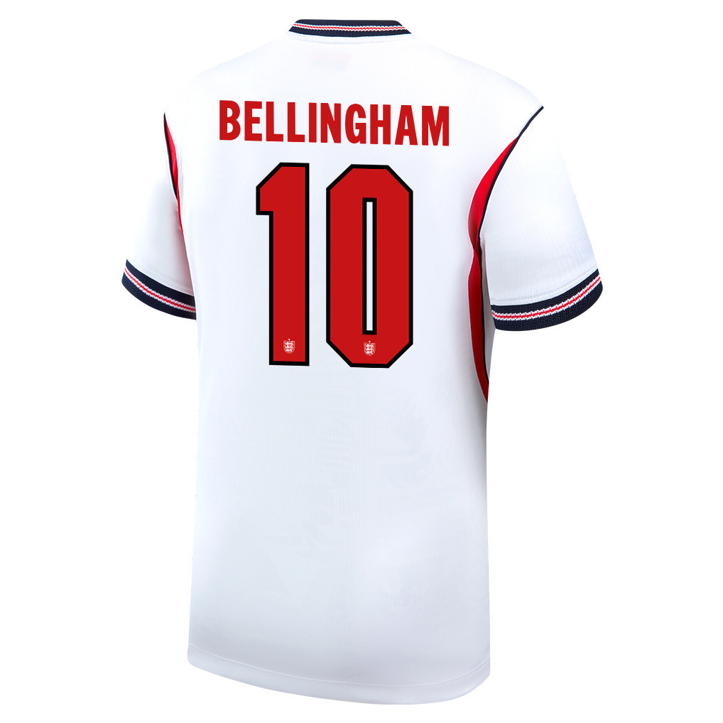 Jude Bellingham 10 Englische Nationalmannschaft 2026 Herren Heimtrikot – Weiß