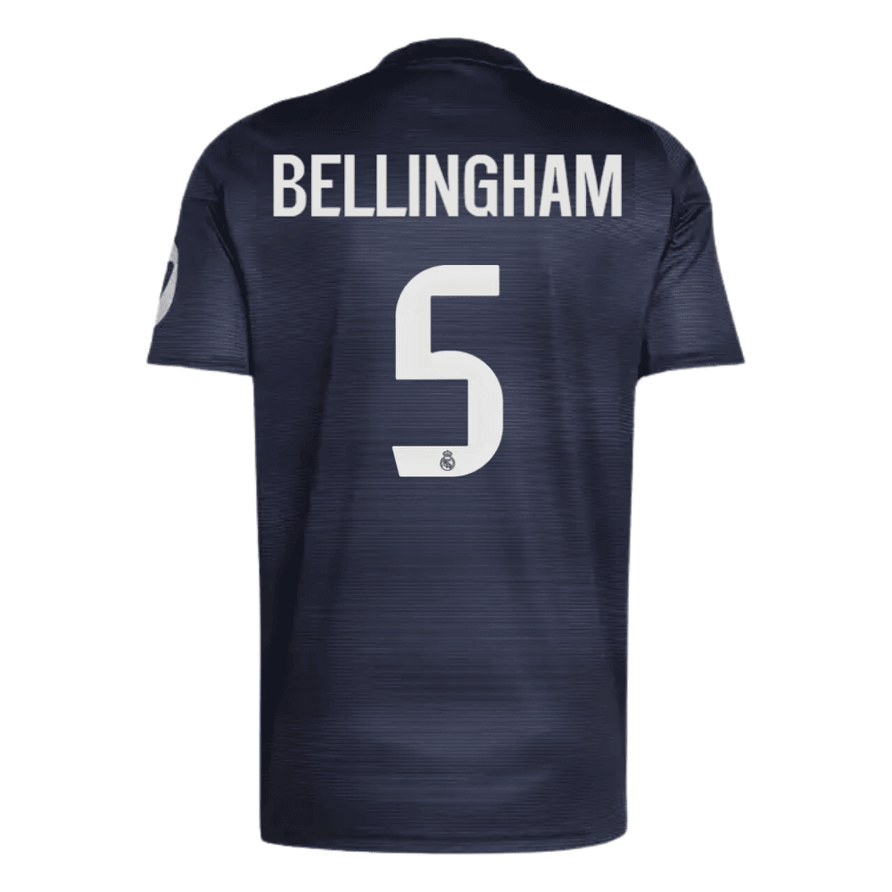 Jude Bellingham 5 Real Madrid 2025/26 Auswärts Herren Trikot – Marineblau