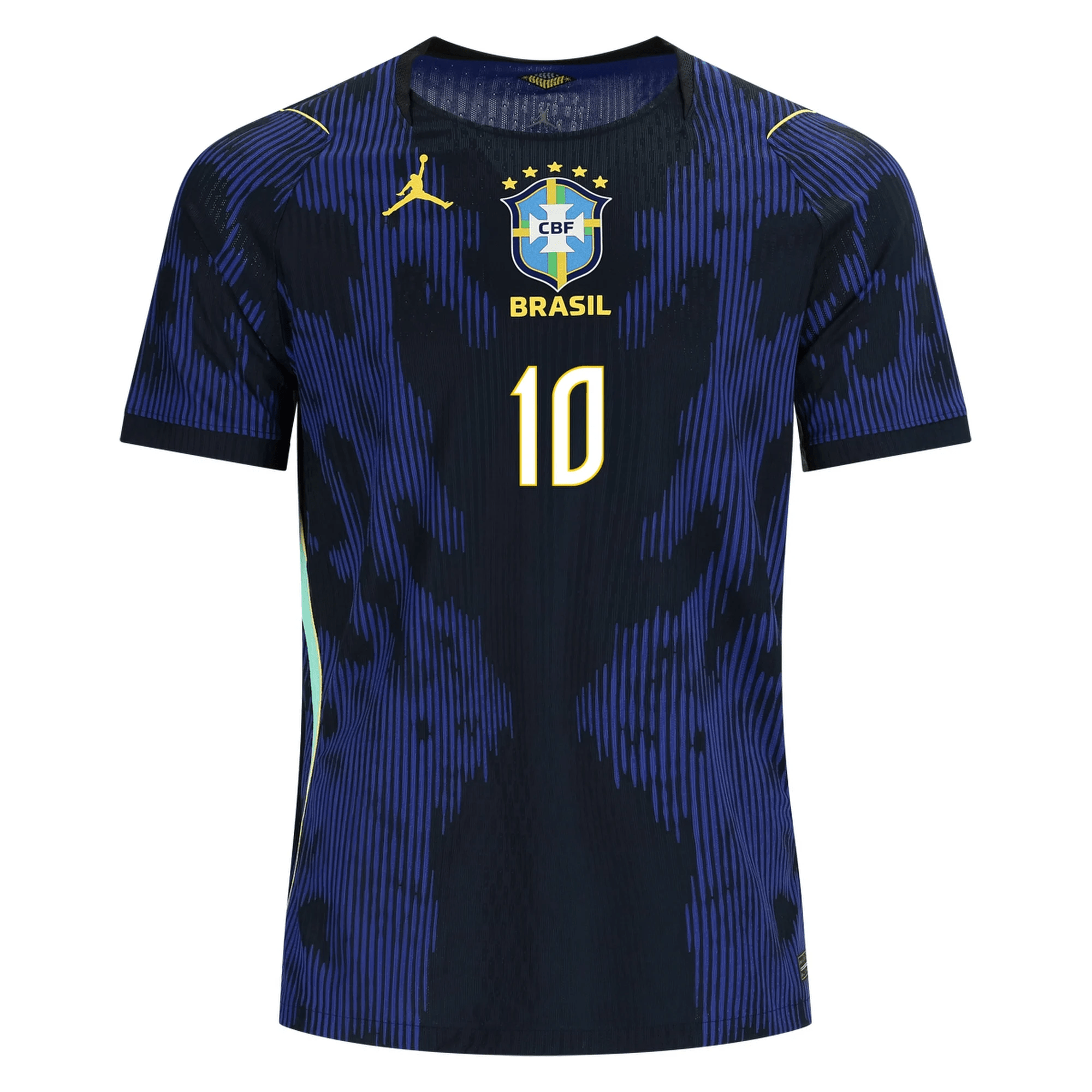 Nike Men's Brazil Neymar JR. Match Authentic Away Jersey 2026 (Old Royal/Black)