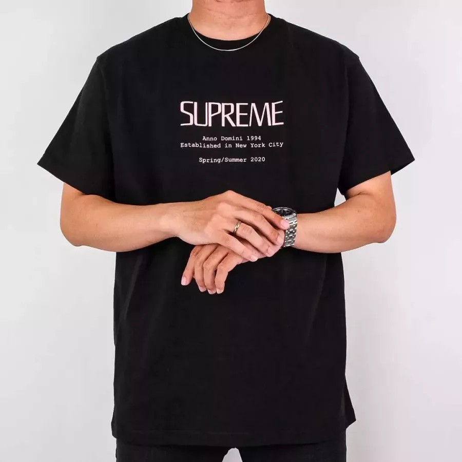 Supreme Anno Domini Black Tee | Senikersku